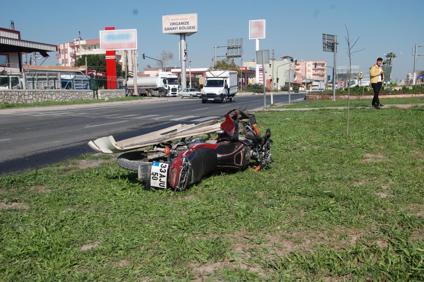 Mersin’de trafik kazası: 1 ölü Mersin’de trafik kazası: 1 ölü